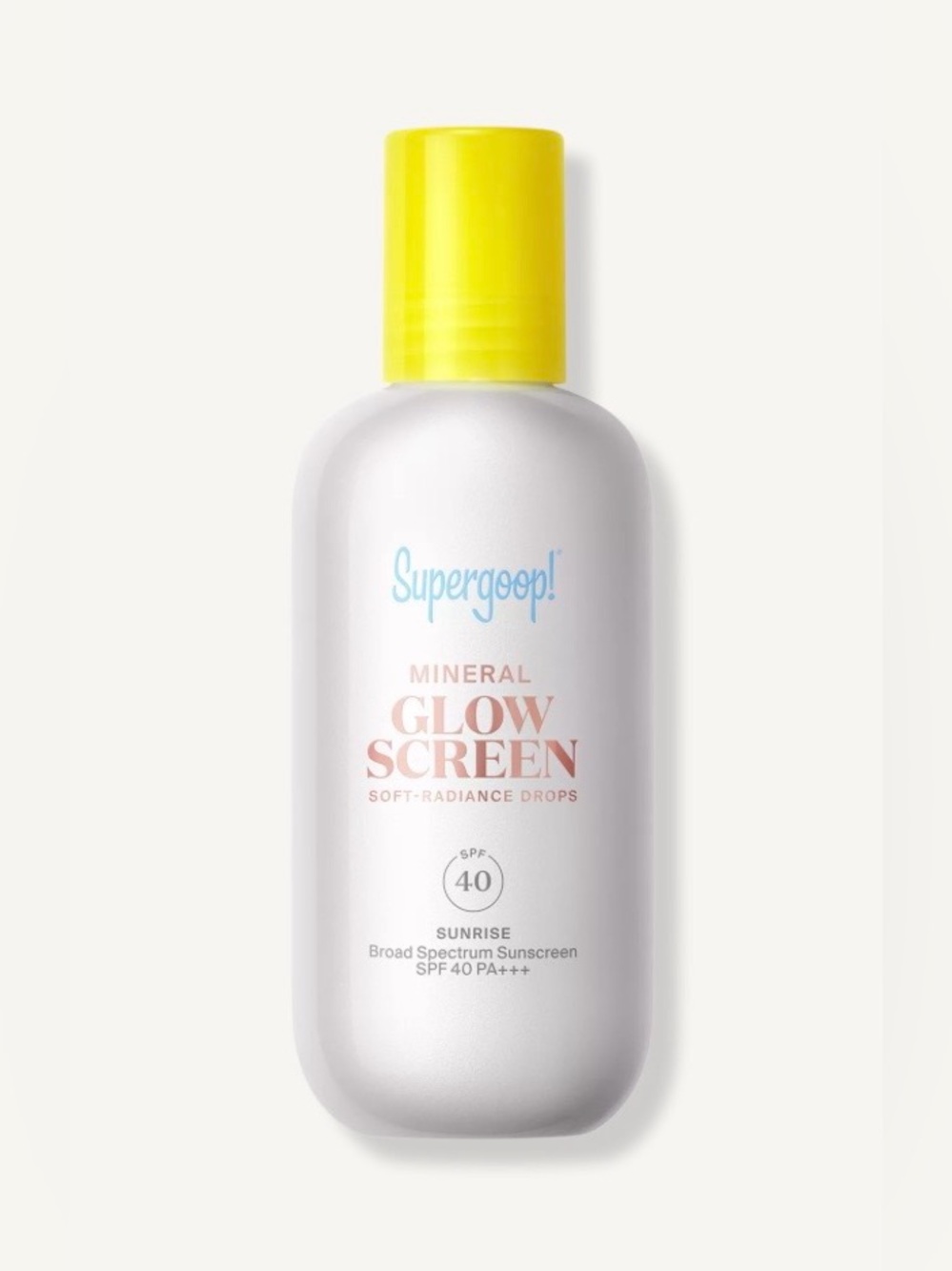 NIB Supergoop Glow Radiance Drops